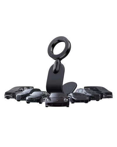 Тримач для мобільного Baseus C02 Go Series Magnetic Car Phone Mount Cluster Black (C40165500111-00)
