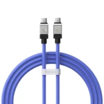 Кабель Baseus CoolPlay Series Fast Charging Cable Type-C to Type-C 100W 1m Blue (CAKW000203)