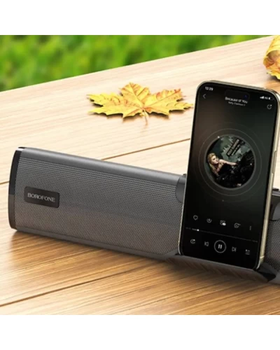 Портативна колонка BOROFONE BP11 Popular desktop BT speaker Gray (6941991101922)