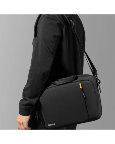 Сумка Tomtoc Defender-A30 Laptop Shoulder Bag Black 15-16 Inch (A30F2D1) (A30F2D1)