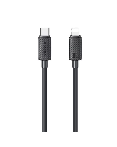 Кабель Usams US-SJ696 60W Striped Data Cable Type-C To Type-C-KY Series 2M white (SJ696USB02)