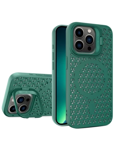 Чохол для смартфона Cosmic Grater Stand for Apple iPhone 13 Pro Max Dark Green (GRASTiP13PMDarkGreen)