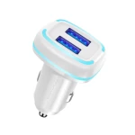 Автомобильное зарядное устройство для WUW-C191 2USB 2.4A black (6972573336739)