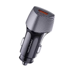 Автомобільний зарядний пристрій WUW-C206 PD20W+QC3.0 Grey (6972573333394)