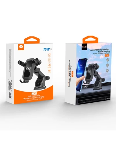 Автодержатель для телефона WUW-Z30 black (6972573336265)