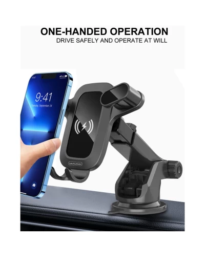 Автодержатель для телефона WUW-Z30 black (6972573336265)
