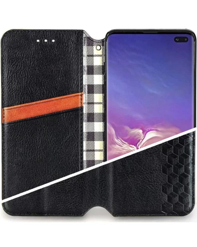 Чехол-книжка для смартфона Rubic Leather для Samsung Galaxy A05 Black (RUBICSAA05Black)