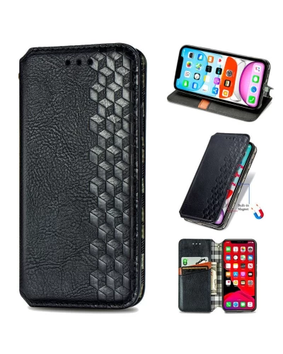 Чехол-книжка для смартфона Rubic Leather для Samsung Galaxy A05 Black (RUBICSAA05Black)