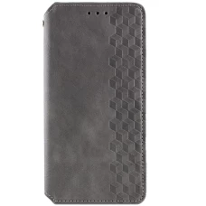 Чехол-книга для смартфона Rubic Leather для Samsung Galaxy A05s Grey (RUBICSAA05sGrey)