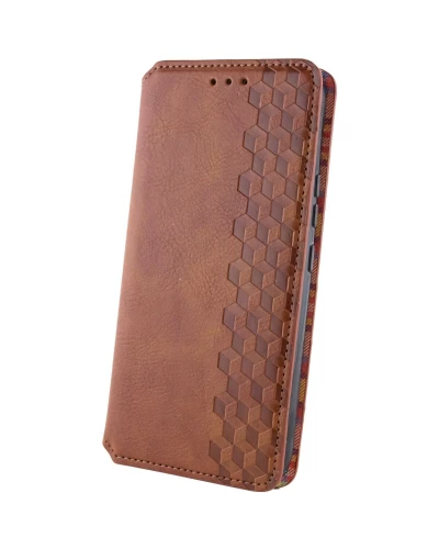 Чехол-книга для смартфона Rubic Leather для Samsung Galaxy A15 Brown (RUBICSAA15Brown)