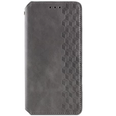 Чехол-книга для смартфона Rubic Leather для Samsung Galaxy A25 Grey (RUBICSAA25Grey)