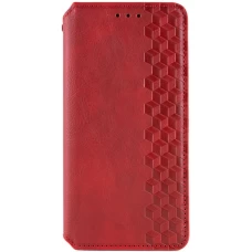 Чехол-книга для смартфона Rubic Leather для Samsung Galaxy A55 Red (RUBICSAA55Red)
