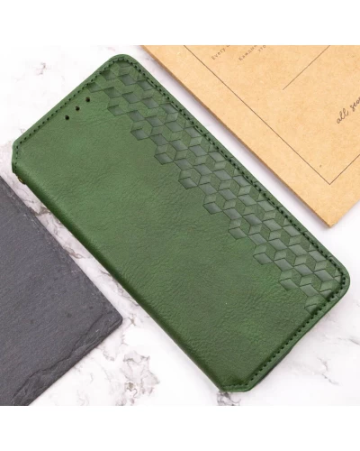 Чохол-книжка для смартфона Rubic Leather for Xiaomi Redmi Note 13 4G Green (RUBICXiNo13Green)