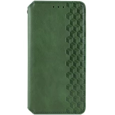 Чехол-книжка для смартфона Rubic Leather for Xiaomi Redmi Note 13 4G Green (RUBICXiNo13Green)