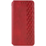 Чохол-книжка для смартфона Rubic Leather for Xiaomi Redmi 13C 4G/POCO С65 Red (RUBICXi13CRed)