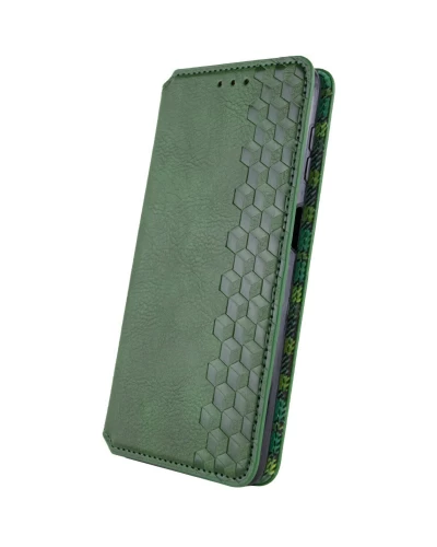 Чохол-книжка для смартфона Rubic Leather for Xiaomi Redmi 13C 4G/POCO С65 Green (RUBICXi13CGreen)
