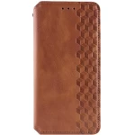 Чехол-книга для смартфона Rubic Leather для Xiaomi Redmi 13C 4G/POCO С65 Brown (RUBICXi13CBrown)