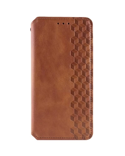 Чохол-книжка для смартфона Rubic Leather for Xiaomi Redmi Note 13 Pro 4G Brown (RUBICXiNo13PBrown)