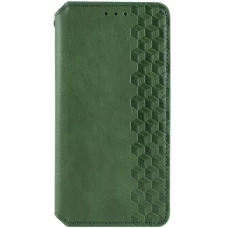 Чехол-книга для смартфона Rubic Leather for Xiaomi Redmi 13 4G Green (RUBICXi13Green)