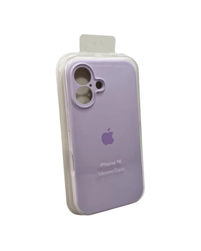 Чохол для смартфона Silicone Full Case AA Camera Protect for Apple iPhone 16 58,Lilac (FullAAi16-58)