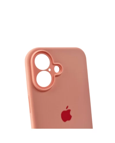 Чехол для смартфона Silicone Full Case AA Camera Protect для iPhone 16 37,Grapefruit (FullAAi16-37)