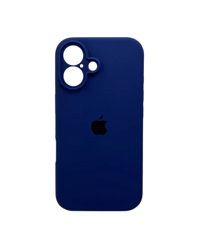 Чохол для смартфона Silicone Full Case AA Camera Protect for Apple iPhone 16 39,Navy Blue (FullAAi16-39)