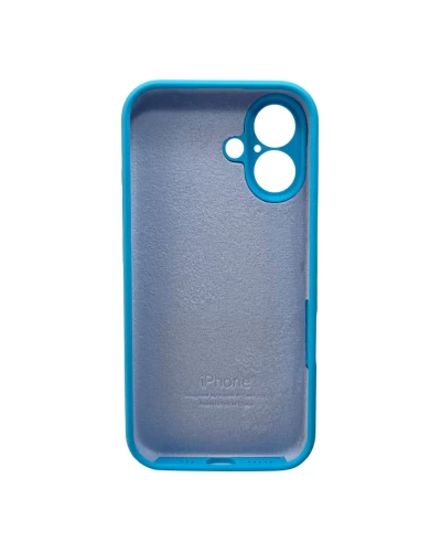 Чохол для смартфона Silicone Full Case AA Camera Protect for Apple iPhone 16 44,Light Blue (FullAAi16-44)