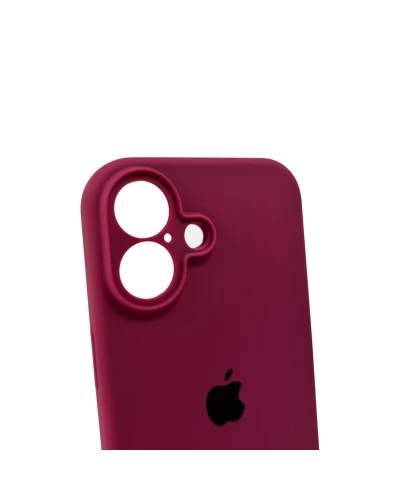 Чохол для смартфона Silicone Full Case AA Camera Protect for Apple iPhone 16 47,Plum (FullAAi16-47)