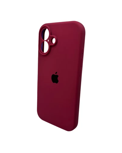Чохол для смартфона Silicone Full Case AA Camera Protect for Apple iPhone 16 47,Plum (FullAAi16-47)
