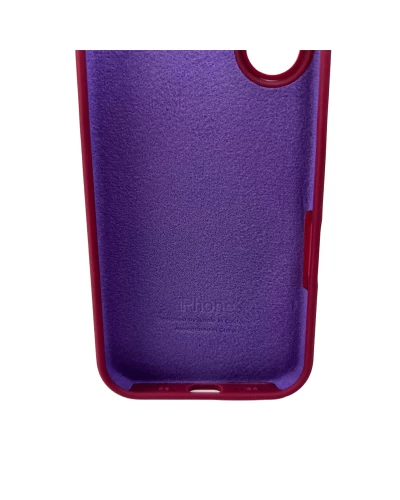 Чохол для смартфона Silicone Full Case AA Camera Protect for Apple iPhone 16 47,Plum (FullAAi16-47)