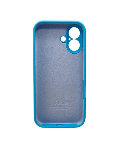 Чохол для смартфона Silicone Full Case AA Camera Protect for Apple iPhone 16 49,Cornflower (FullAAi16-49)