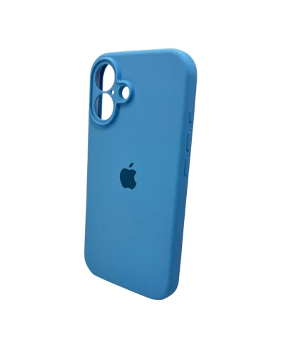 Чохол для смартфона Silicone Full Case AA Camera Protect for Apple iPhone 16 49,Cornflower (FullAAi16-49)