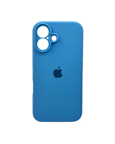 Чохол для смартфона Silicone Full Case AA Camera Protect for Apple iPhone 16 49,Cornflower (FullAAi16-49)