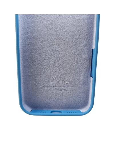 Чохол для смартфона Silicone Full Case AA Camera Protect for Apple iPhone 16 49,Cornflower (FullAAi16-49)