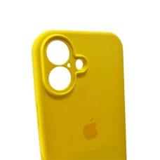 Чехол для смартфона Silicone Full Case AA Camera Protect для iPhone 16 56,Sunny Yellow (FullAAi16-56)