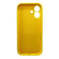 Чехол для смартфона Silicone Full Case AA Camera Protect для iPhone 16 56,Sunny Yellow (FullAAi16-56)