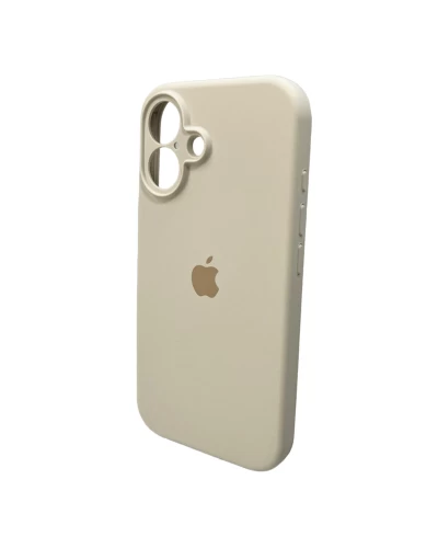 Чохол для смартфона Silicone Full Case AA Camera Protect for Apple iPhone 16 9,Antique White (FullAAi16-9)