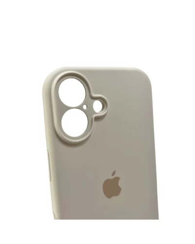 Чохол для смартфона Silicone Full Case AA Camera Protect for Apple iPhone 16 9,Antique White (FullAAi16-9)
