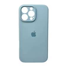 Чехол для смартфона Silicone Full Case AA Camera Protect для Apple iPhone 16 Pro 27, Mist Blue (FullAAi16P-27)