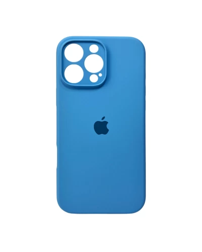 Чохол для смартфона Silicone Full Case AA Camera Protect for Apple iPhone 16 Pro 49,Cornflower (FullAAi16P-49)