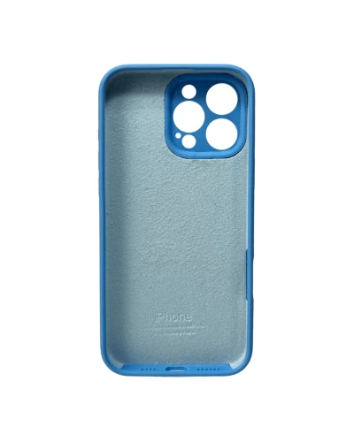 Чохол для смартфона Silicone Full Case AA Camera Protect for Apple iPhone 16 Pro 49,Cornflower (FullAAi16P-49)