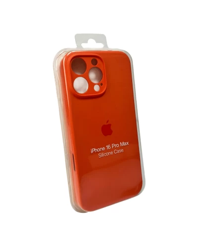 Чохол для смартфона Silicone Full Case AA Camera Protect for Apple iPhone 16 Pro 52,Orange (FullAAi16P-52)