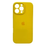 Чехол для смартфона Silicone Full Case AA Camera Protect для iPhone 16 Pro 56,Sunny Yellow (FullAAi16P-56)