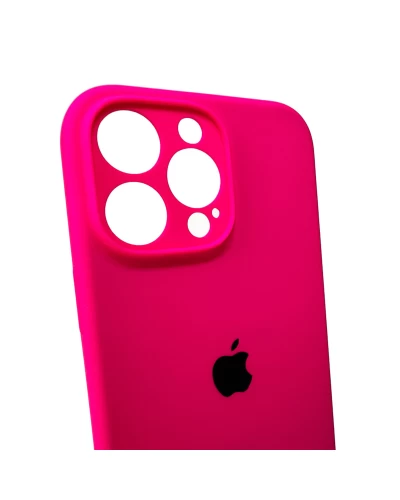 Чохол для смартфона Silicone Full Case AA Camera Protect for Apple iPhone 16 Pro Max 23,Shiny Pink (FullAAi16PM-23)