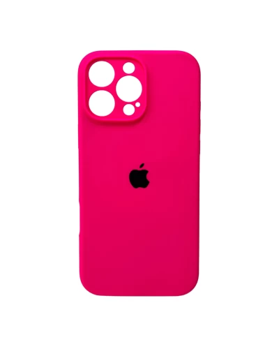 Чохол для смартфона Silicone Full Case AA Camera Protect for Apple iPhone 16 Pro Max 23,Shiny Pink (FullAAi16PM-23)