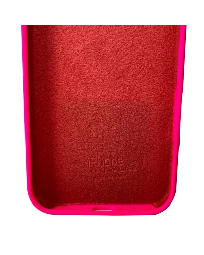 Чохол для смартфона Silicone Full Case AA Camera Protect for Apple iPhone 16 Pro Max 23,Shiny Pink (FullAAi16PM-23)