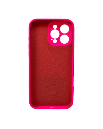 Чохол для смартфона Silicone Full Case AA Camera Protect for Apple iPhone 16 Pro Max 23,Shiny Pink (FullAAi16PM-23)