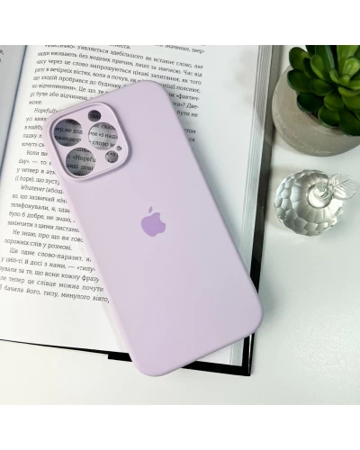 Чохол для смартфона Silicone Full Case AA Camera Protect for Apple iPhone 16 Pro Max 58,Lilac (FullAAi16PM-58)