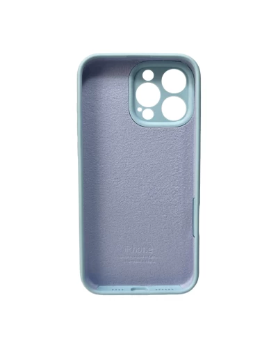 Чохол для смартфона Silicone Full Case AA Camera Protect for Apple iPhone 16 Pro Max 27,Mist Blue (FullAAi16PM-27)