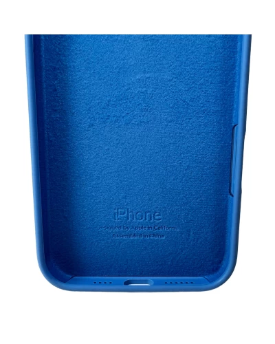 Чехол для смартфона Silicone Full Case AA Camera Protect для Apple iPhone 16 Pro Max 3, Royal Blue (FullAAi16PM-3)